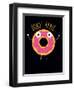 Donut Panic-Michael Buxton-Framed Art Print