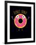 Donut Panic-Michael Buxton-Framed Art Print