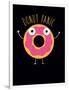 Donut Panic-Michael Buxton-Framed Art Print