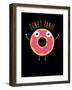 Donut Panic-Michael Buxton-Framed Art Print