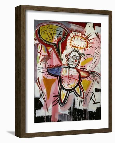 Donut Revenge-Jean-Michel Basquiat-Framed Giclee Print