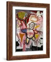 Donut Revenge-Jean-Michel Basquiat-Framed Giclee Print