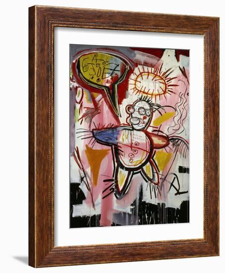 Donut Revenge-Jean-Michel Basquiat-Framed Giclee Print