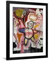 Donut Revenge-Jean-Michel Basquiat-Framed Giclee Print