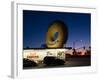 Donut's Shop at Dawn, Randy's Donuts, Inglewood, Los Angeles County, California, USA-null-Framed Photographic Print