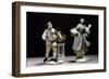 Donut Seller and Statue Seller, Circa 1750-null-Framed Giclee Print