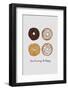 Donut Worry Be Happy-Orara Studio-Framed Photographic Print