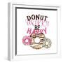 Donut Worry-Kimberly Allen-Framed Art Print