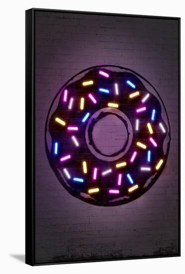 Donut-Octavian Mielu-Framed Stretched Canvas