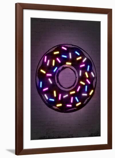 Donut-Octavian Mielu-Framed Art Print
