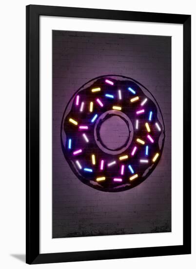 Donut-Octavian Mielu-Framed Art Print