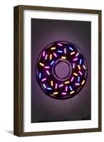 Donut-Octavian Mielu-Framed Art Print