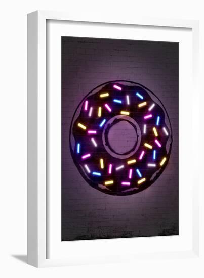 Donut-O.M.-Framed Giclee Print