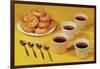 Donuts and Coffee, Retro-null-Framed Art Print