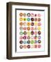 Donuts (Tops) SweetCollection-null-Framed Art Print
