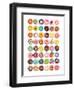 Donuts (Tops) SweetCollection-null-Framed Art Print