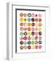 Donuts (Tops) SweetCollection-null-Framed Art Print
