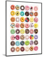 Donuts (Tops) SweetCollection-null-Mounted Art Print
