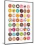 Donuts (Tops) SweetCollection-null-Mounted Art Print