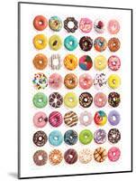 Donuts (Tops) SweetCollection-null-Mounted Art Print