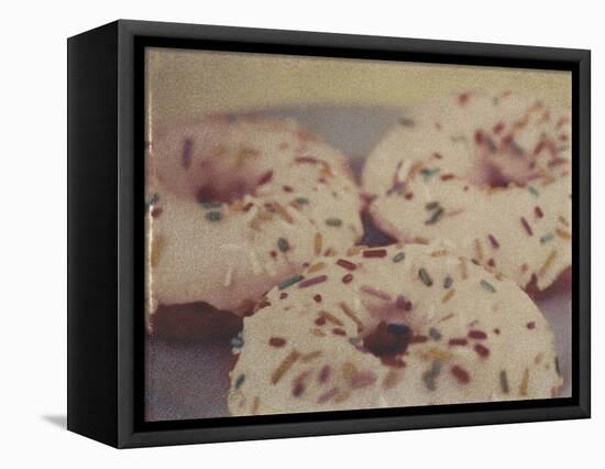 Donuts-Jennifer Kennard-Framed Stretched Canvas