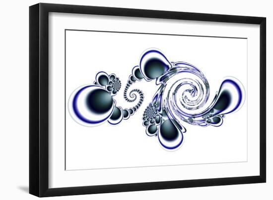 Doodle 3-Fractalicious-Framed Premium Giclee Print