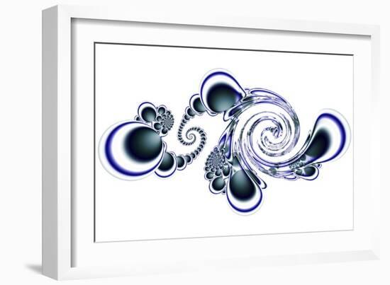 Doodle 3-Fractalicious-Framed Premium Giclee Print