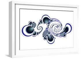 Doodle 3-Fractalicious-Framed Premium Giclee Print