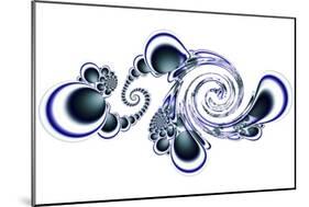 Doodle 3-Fractalicious-Mounted Premium Giclee Print