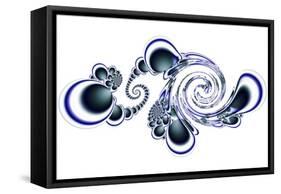 Doodle 3-Fractalicious-Framed Stretched Canvas