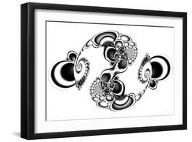 Doodle 4-Fractalicious-Framed Premium Giclee Print