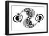 Doodle 4-Fractalicious-Framed Premium Giclee Print