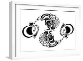 Doodle 4-Fractalicious-Framed Premium Giclee Print