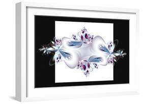 Doodle 6-Fractalicious-Framed Premium Giclee Print