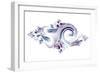 Doodle 8-Fractalicious-Framed Giclee Print