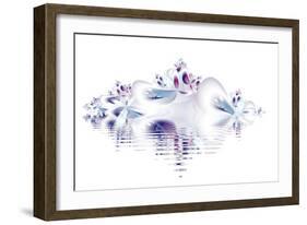 Doodle 9-Fractalicious-Framed Premium Giclee Print