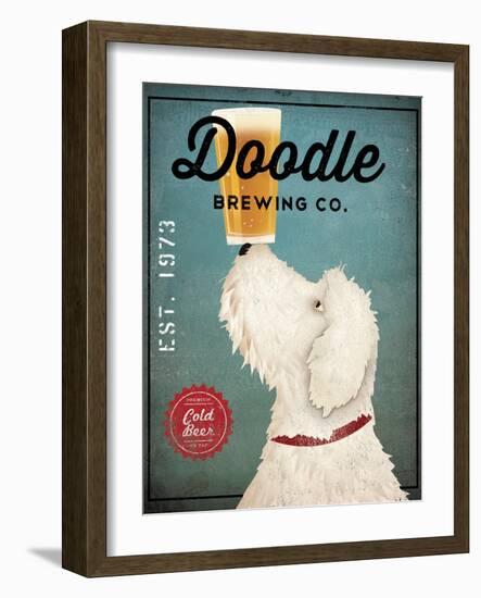 Doodle Beer-Ryan Fowler-Framed Art Print