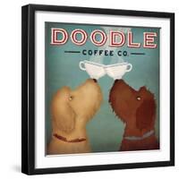 Doodle Coffee Double I-Ryan Fowler-Framed Art Print