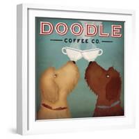 Doodle Coffee Double I-Ryan Fowler-Framed Art Print