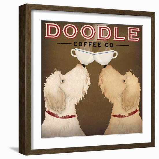 Doodle Coffee Double II-Ryan Fowler-Framed Art Print