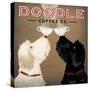 Doodle Coffee Double IV-Ryan Fowler-Stretched Canvas