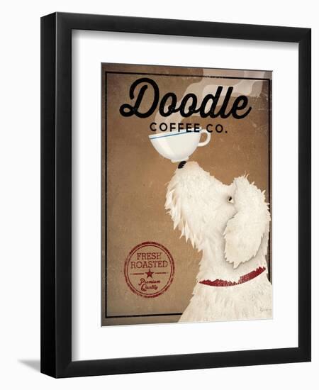 Doodle Coffee-Ryan Fowler-Framed Art Print