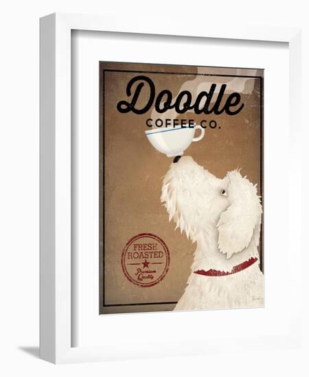 Doodle Coffee-Ryan Fowler-Framed Art Print