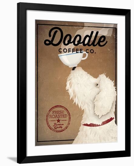 Doodle Coffee-Ryan Fowler-Framed Art Print