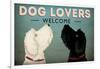 Doodle Dog Lovers Welcome-Ryan Fowler-Framed Art Print