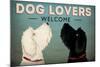 Doodle Dog Lovers Welcome-Ryan Fowler-Mounted Art Print