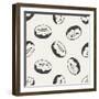 Doodle Donuts-hchjjl-Framed Art Print