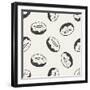 Doodle Donuts-hchjjl-Framed Art Print