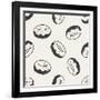 Doodle Donuts-hchjjl-Framed Art Print