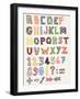 Doodle Fancy Abc Alphabet-Benchart-Framed Art Print